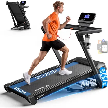 MERACH T31 - Cinta de correr con inclinación automática de 18 niveles