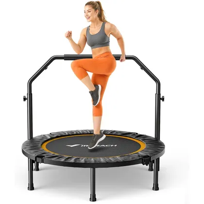 MERACH MR-2420B2 - Trampolín de fitness plegable